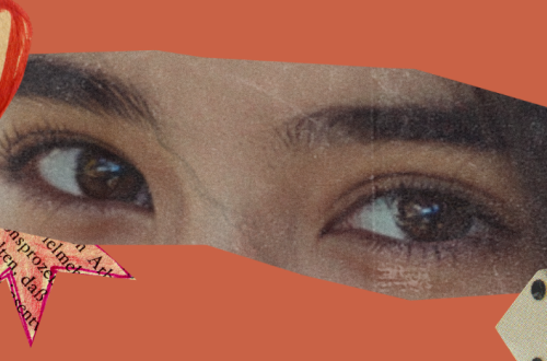 mirada directa con elementos divertidos